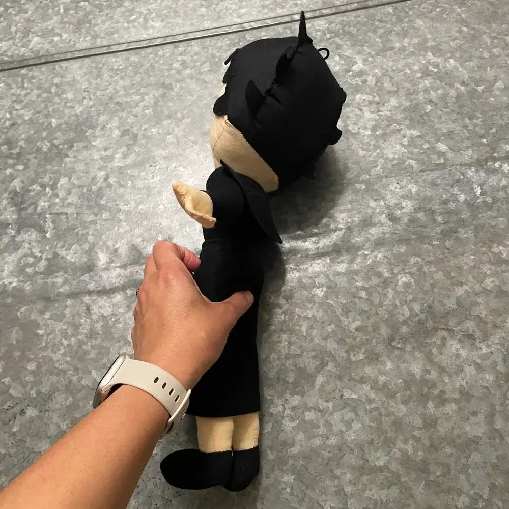 Vintage Y2K Gothic Betty Betty Boop Doll Plush Toy Vampire Victorian Goth Grunge